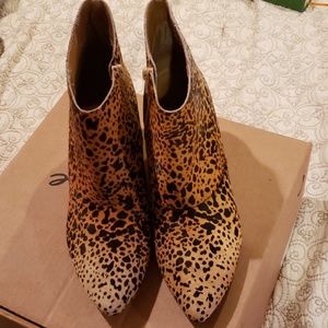 Matisse Leopard Booties